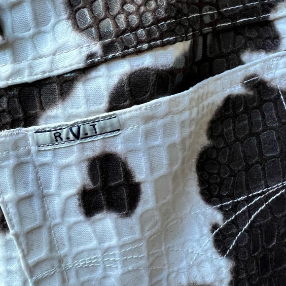 Vintage Cow Print Pants - Picture 7 of 10